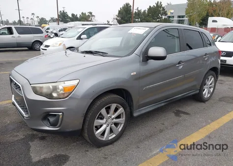 2014 Mitsubishi Outlander Sport Se from USA, damaged, VIN 4A4AP4AU5EE017341